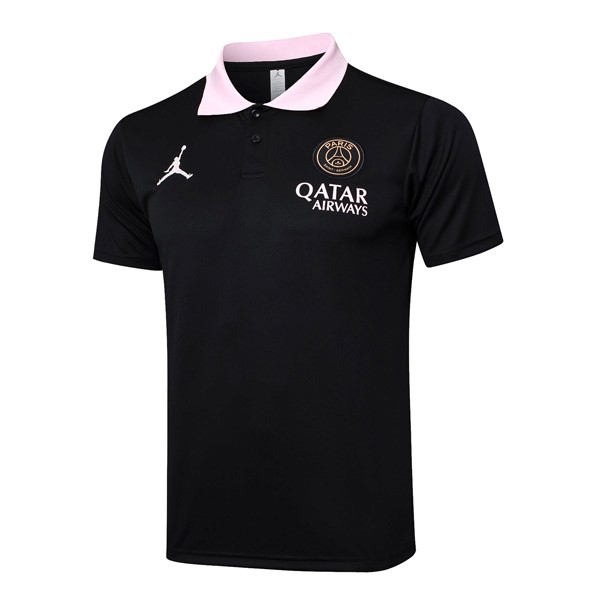 Polo PSG 2025-26 Negro Rosa